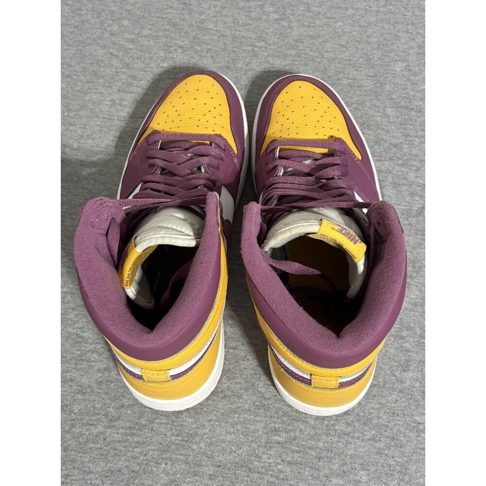 Air Jordan 1 Retro High OG Shoes Mens Size 11 Lakers 555088-706 - Picture 10 of 16